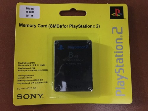 Memory card sony ps2 mb - memory, 8