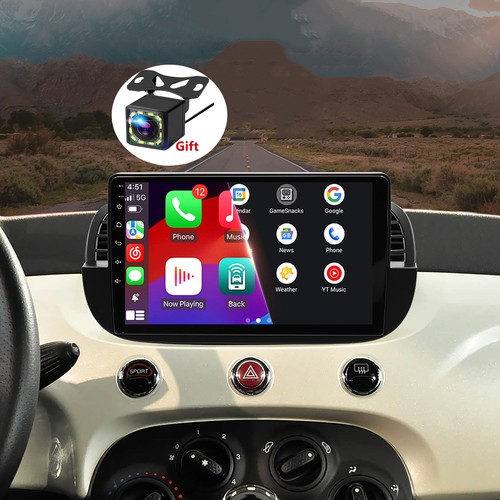 Per fiat 500 2007 2015 - 500, 4+64gb