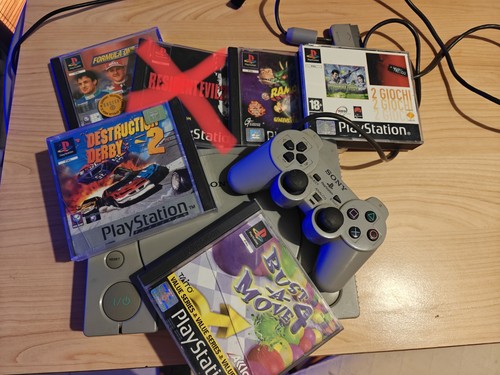 Play station con giochi e - giochi,